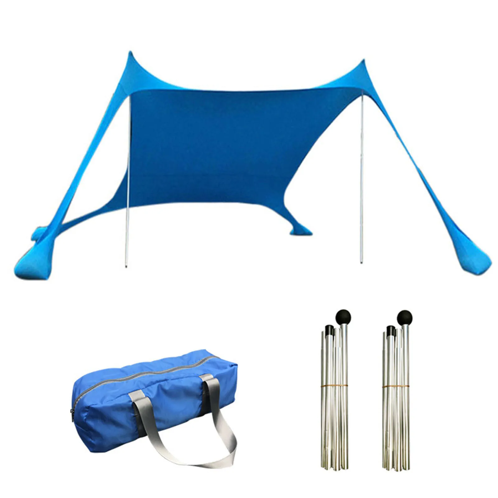 

New Shades Beach Tent 210X150X170cm Beach Shade Tent Windproof Sun Shelter UPF50 Portable Family Tent For Outdoor Camping Tent