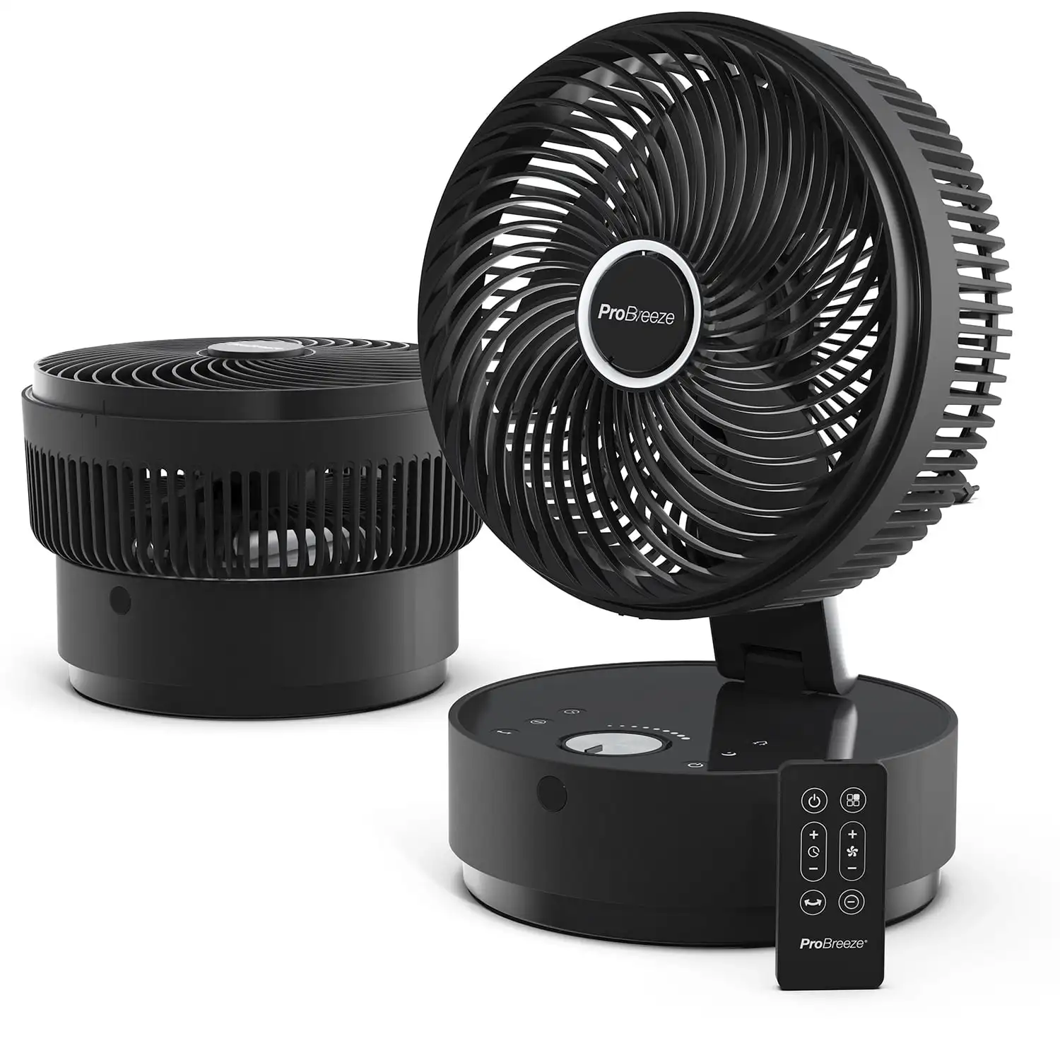 

Powerful Air Circulator Fan - 8” Desk Fan Small Fans with Quiet Motor, 24 Speeds, 4 Operating Modes & 12 Hour Timer - Table Fa