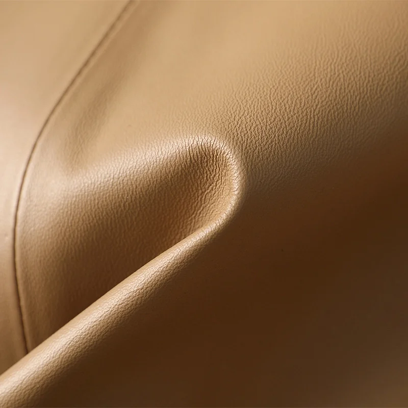 Женская Повседневная кожаная куртка облегающее качественное пальто из