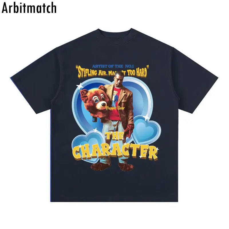 

Футболка мужская оверсайз с графическим принтом, 2022 г, хлопок