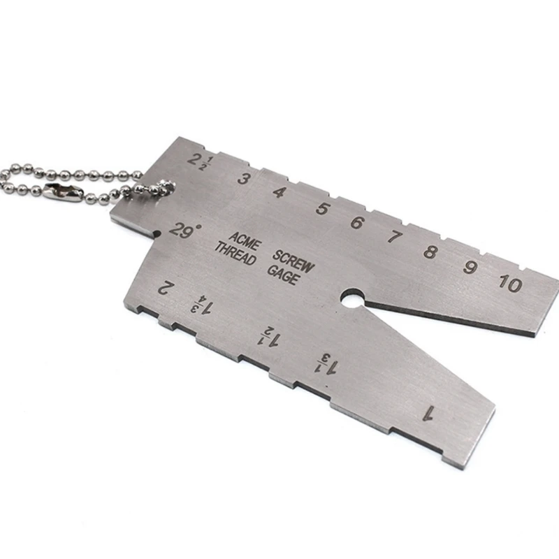 

Inspection Measuring Tool 29 Degree Stainless-Steel Grinding-Gage Acme-Screw Thread-Gauge Mini-Gauge-Laser S/S DropShipping