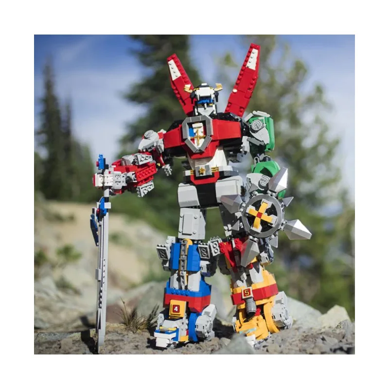ГОРЯЧИЕ 2334 шт. идеи Вольтрон Защитник Вселенной 5 в 1 модель образовательная 21311
