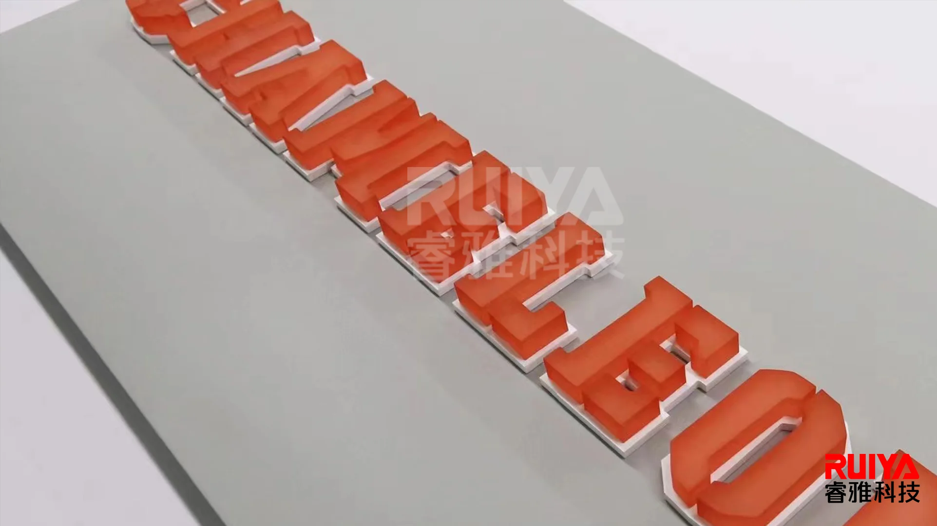 

Несветящиеся серии хамелеон, большой красный акриловый знак магазина, создание слов, корпоративная культура, стена