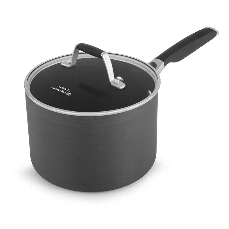 

by Hard-Anodized Nonstick 3.5 Quart Saucepan with Cover