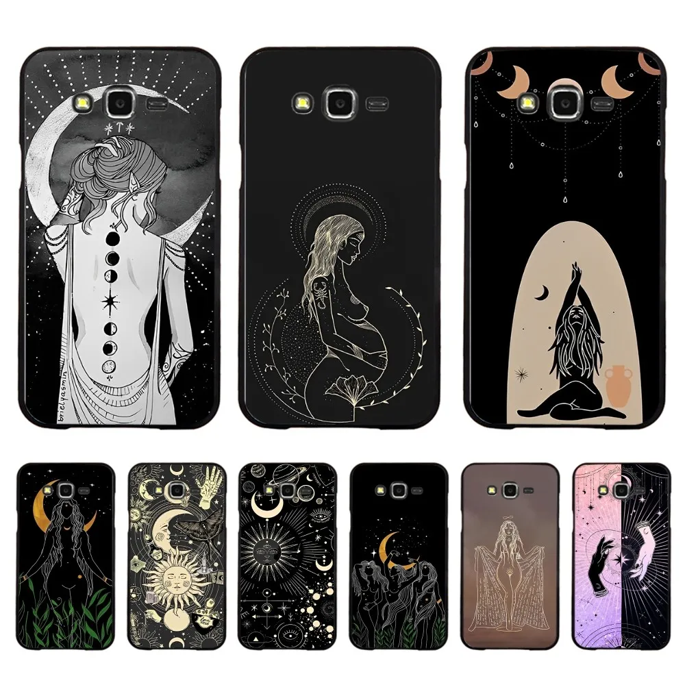 

Witches Moon Mystery Phone Case For Samsung J 7 plus 7core J7 neo J6 plus prime J6 J4 J5 Mobile Cover