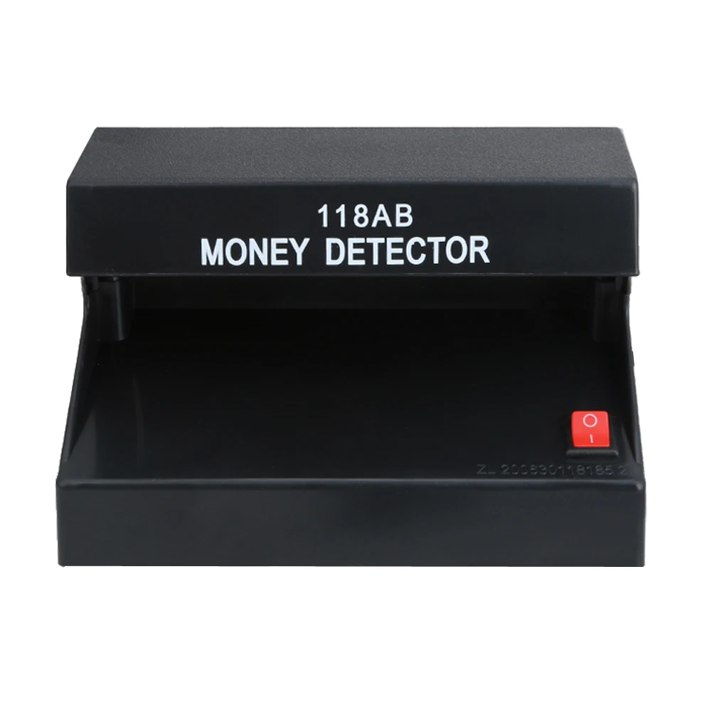 UV Light Practical Counterfeit Bill Currency Fake Money Detector Checker EU Plug Black Color 183x82x90 mm Forged Money Tester images - 6
