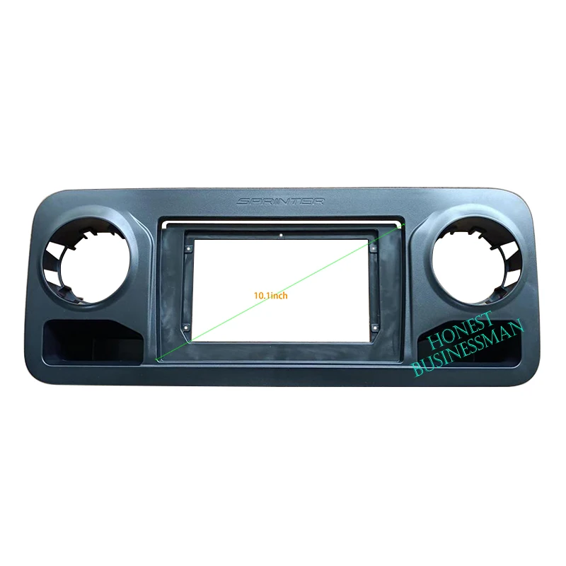 

10.1 Inch Audio Frame Radio Fascia panel is suitable for2018+ BENZ SPRINTER Install Facia Console Bezel Adapter Plate Trim Cover