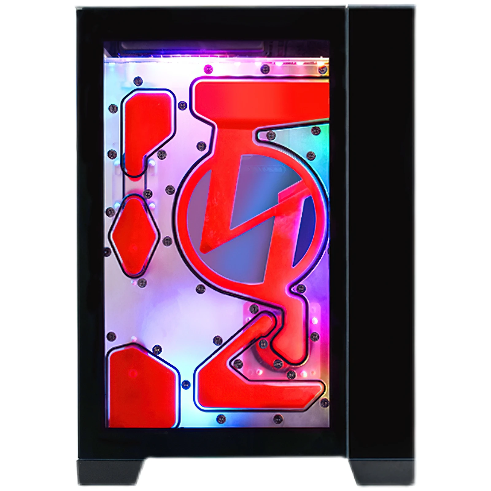 

Bykski Distro пластина водяного охлаждения комплект для LianLi O11MINI чехол шасси CPU GPU RGB RGV-LAN-O11MINI-LI-P