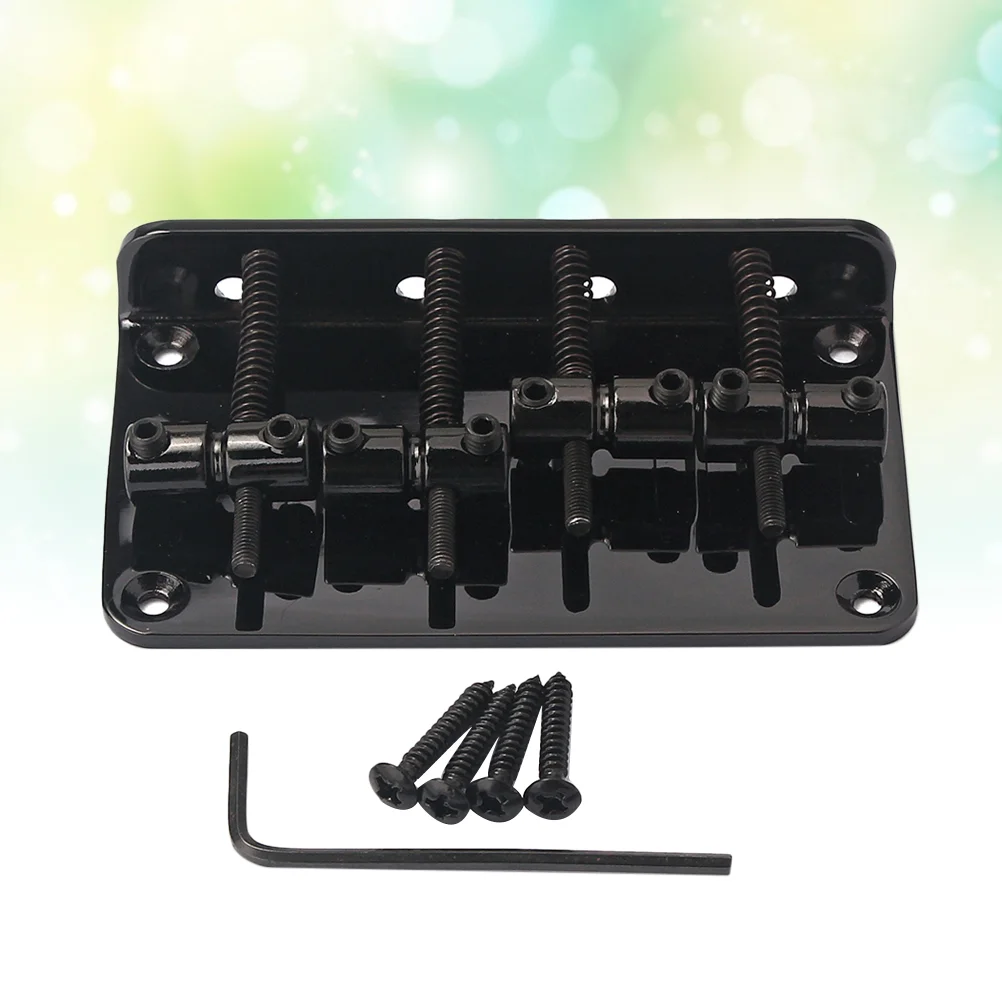 

4-струнный металлический прочный Бридж для гитары GA1024, 1 комплект