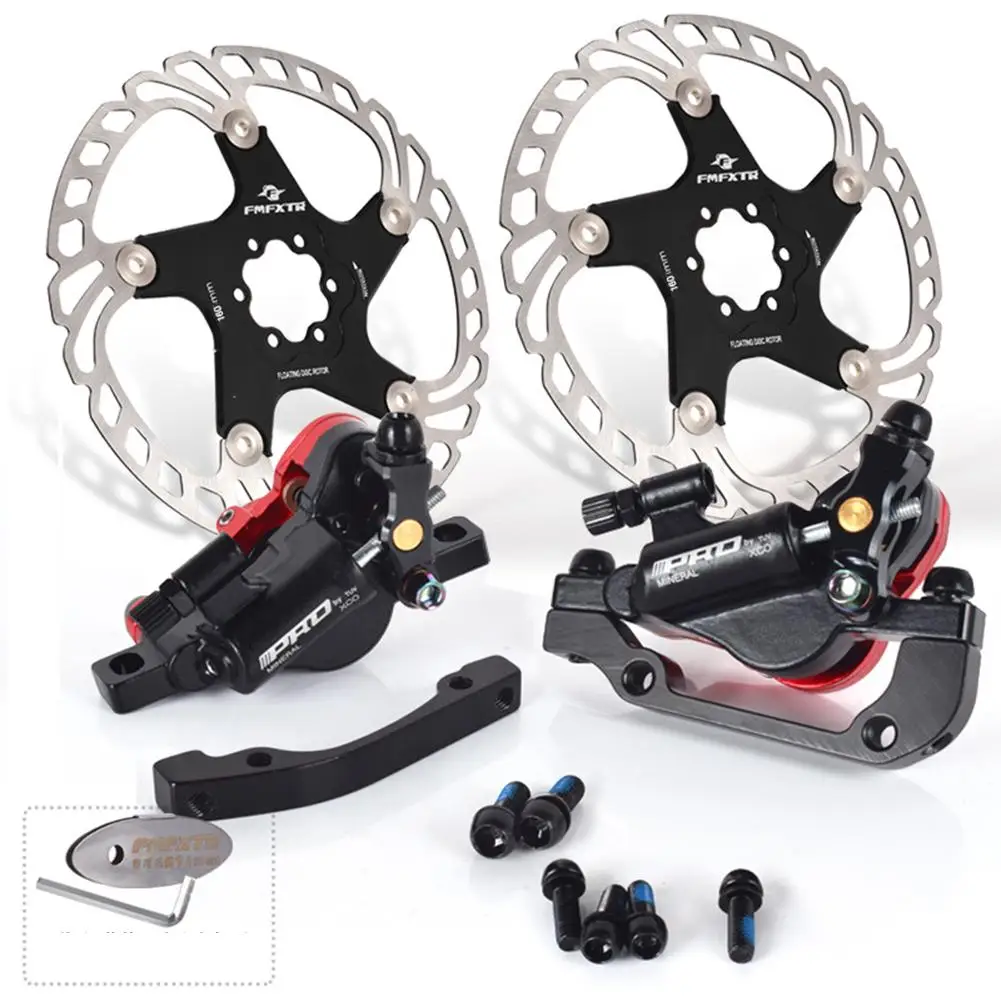 

Disc Brake Pads For MTB Bicycle Road Bike Brake Line Pulling Disc Brake CNC Front Rear Bicycle Brake IIIPRO Ultraligt