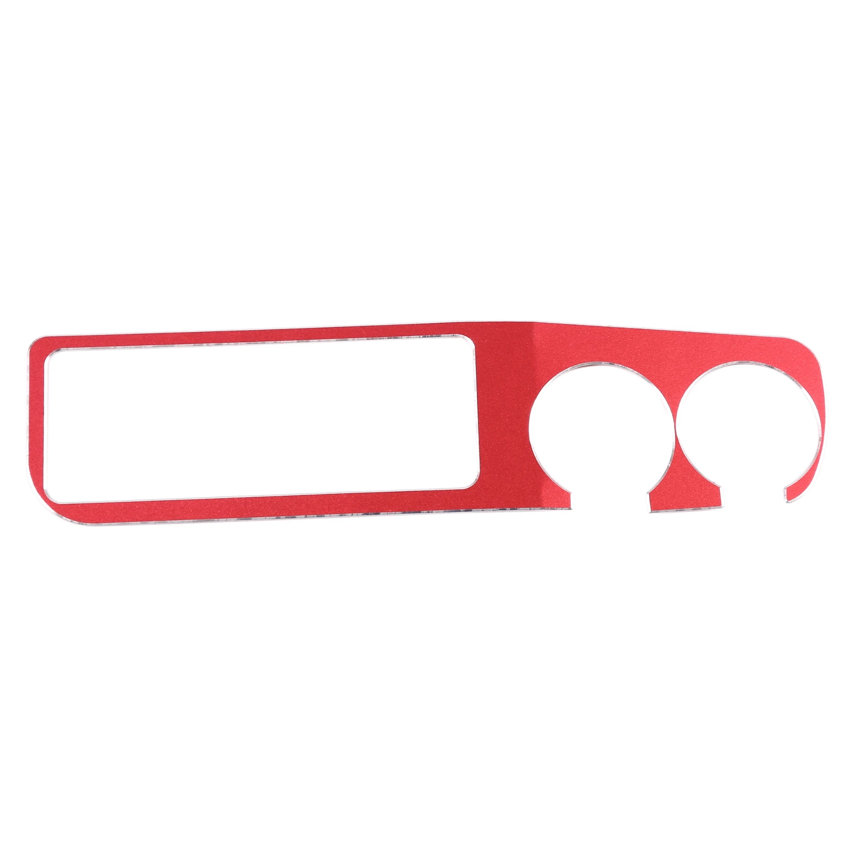 For Toyota Tacoma 2011-2014 Car Central Control Power Socket Aluminum Alloy Interior Accessories Car Styling Red