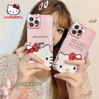 hello kitty mobile phone case for iphone 78pxxrxsxsmax1112pro12mini phone cute cartoon case cover