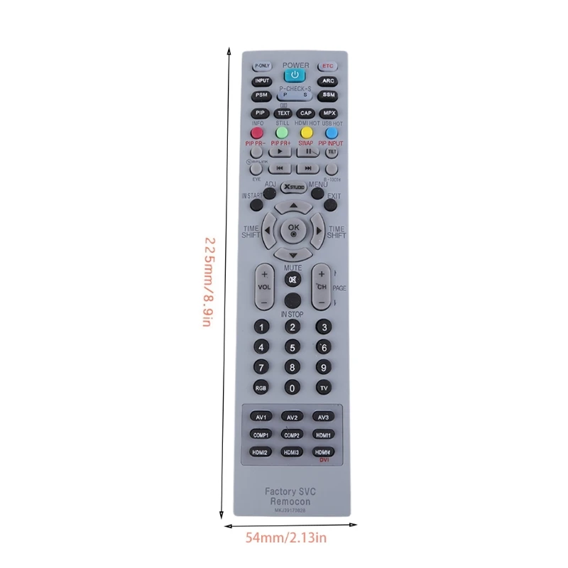 MKJ39170828 Replacement Service Remote Control fit for LCD LED TV DU-27FB32C DU27FB32C images - 6