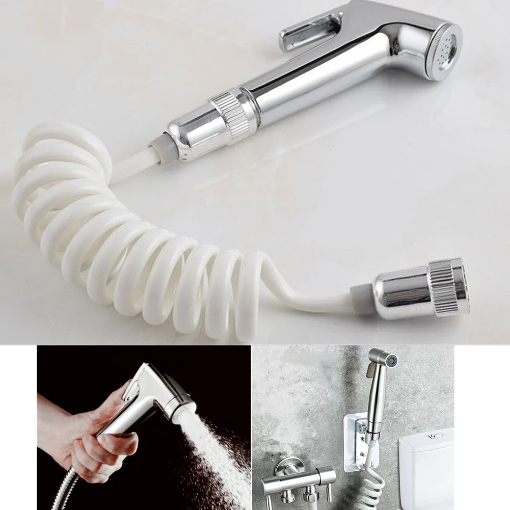 

Toilet Sprayer Gun ABS Hand Bidet Faucet For Bathroom Hand Sprayer Shower Head Self Cleaning Bathroom Fixture Diaper Bidet Set