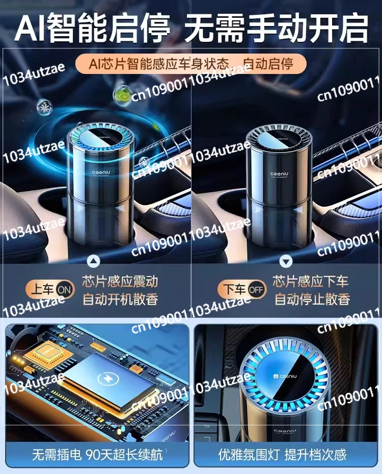 Ароматерапия Siniyou для автомобиля парфюм новинка 2024 года стойкая фотоорнамент