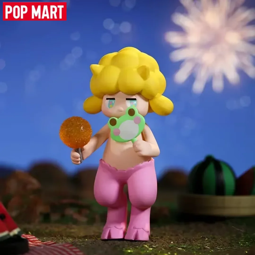 Фото POP MART Satyr Rory Summer Fun Series Mystery Box - милая кукла для девочек, слепая коробка, праздничный подарок, милый настольный орнамент, фигурка №5