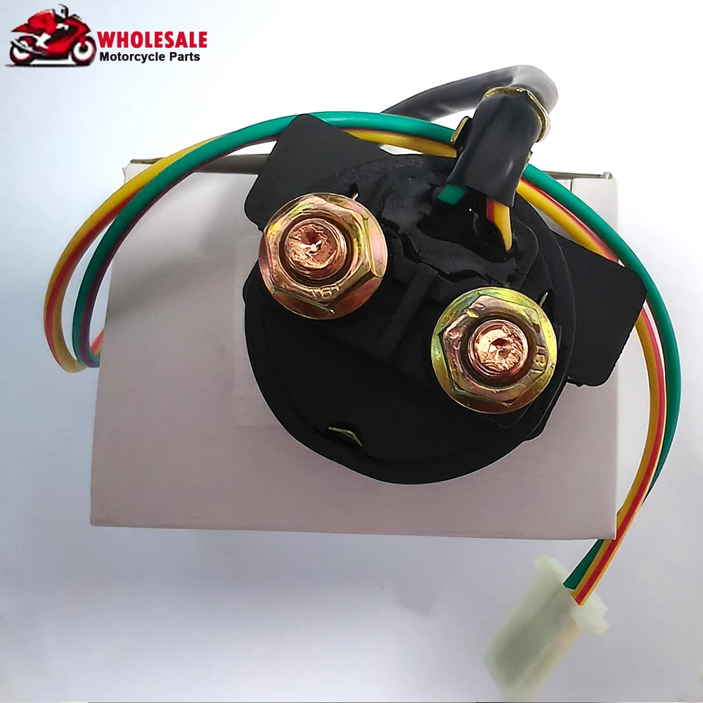 Фото Соленоид реле стартера 80CC для YAMAHA YFM80 GRIZZLY BADGER 80 SV80 SV125 SNOSCOOT Снегоход YFM50 YFM RAPTOR 50 ATV SV 80 125 №1