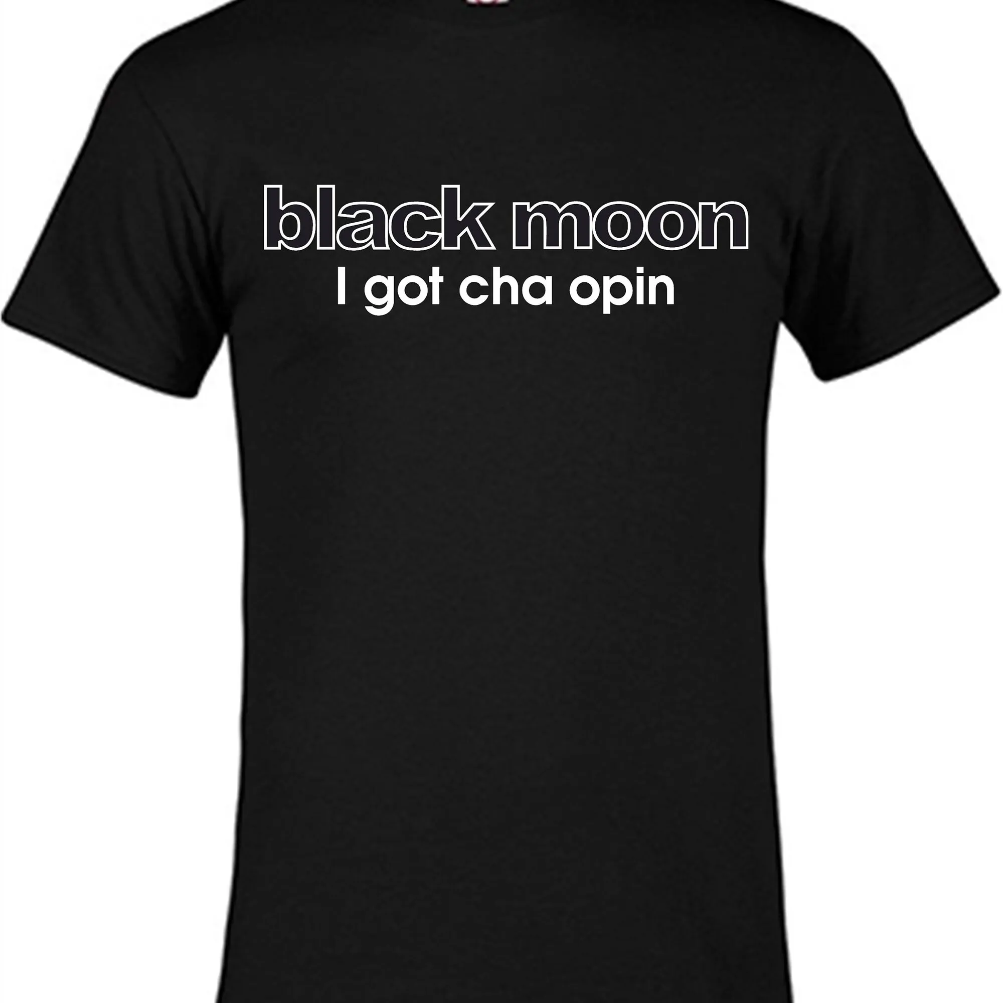 Черная луна OGC Нью-Йорк рэп хип-хоп рубашка утиный пух культура любовь утка