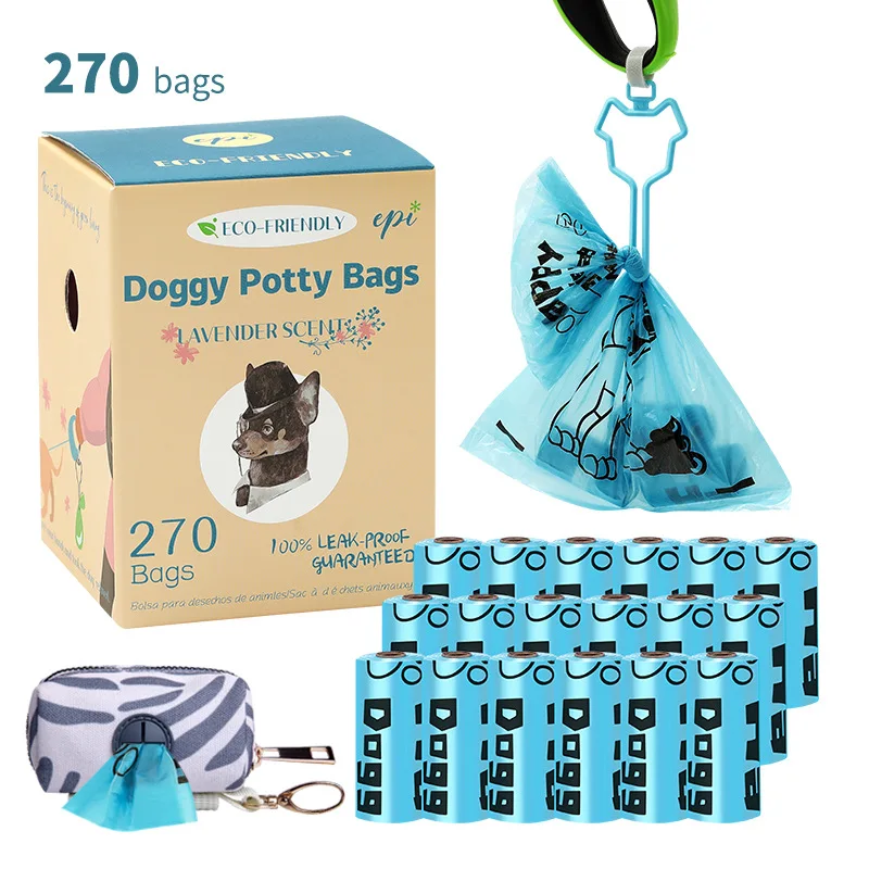 

Мешок для отходов домашних животных, 1,5 шелк, экологически чистый и биоразлагаемый мешок для туалета EPI, мешок для фекалий собак, мешок для фекалий собак
