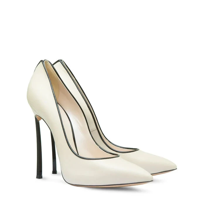 Туфли-лодочки на шпильке с острым носком Классическая Летняя Повседневная обувь