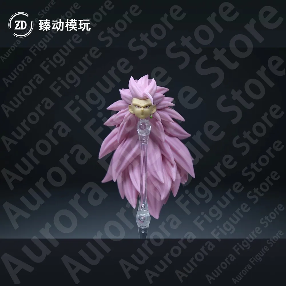 Фото В наличии ZD Studio Dragon Ball SHF Super Saiya SSJ3 Vegito Bardock Son Goku Goku Black Gogeta Head Accessories Kit Фигурка №3