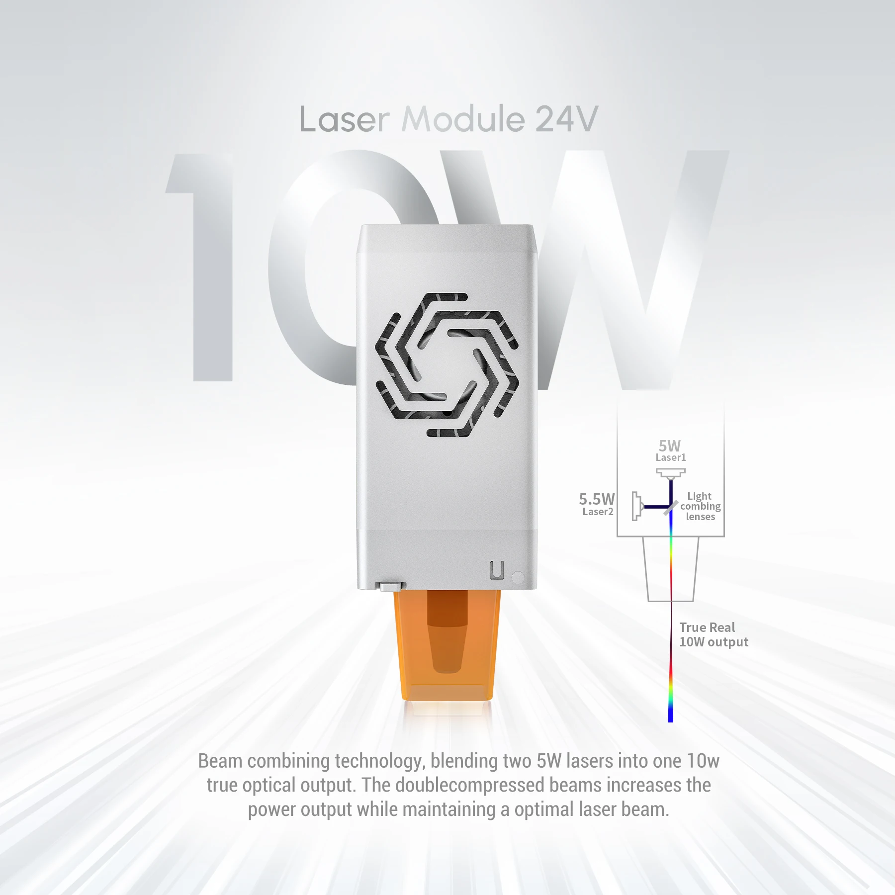 

New Arrival ORTUR Large Power Real 10W LU2-10A Air Assist Laser Module Thought 15mm Wood By One Pass Professional Cutting Tools