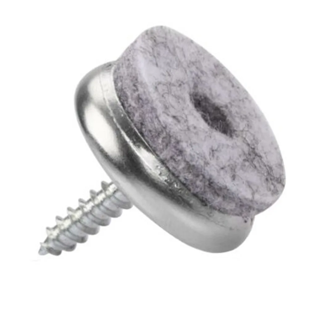 С винтом мебельный фетровый скользящий стул скользящие ножки 24 шт./компл. защита