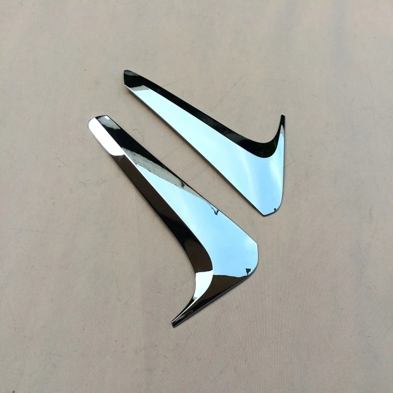 

Для Toyota Highlander Kluger 2014 2015 2016 2017 2018 хром задний окно боковой спойлер крыло отделка крышка конический столб