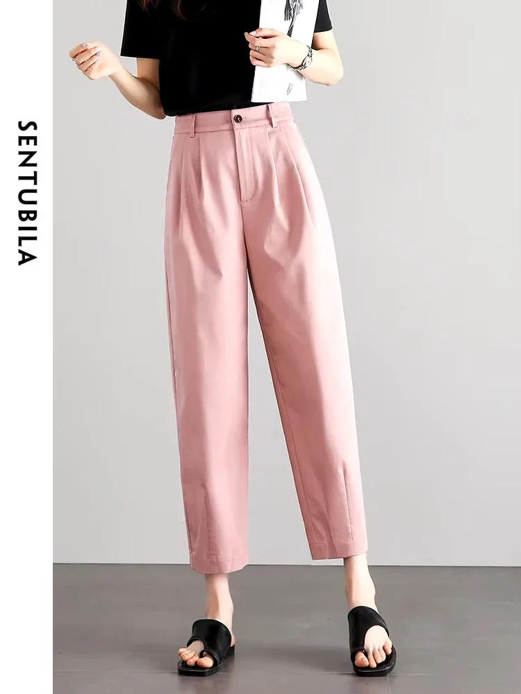 SENTUBILA женские брюки из лиоцелла и хлопка