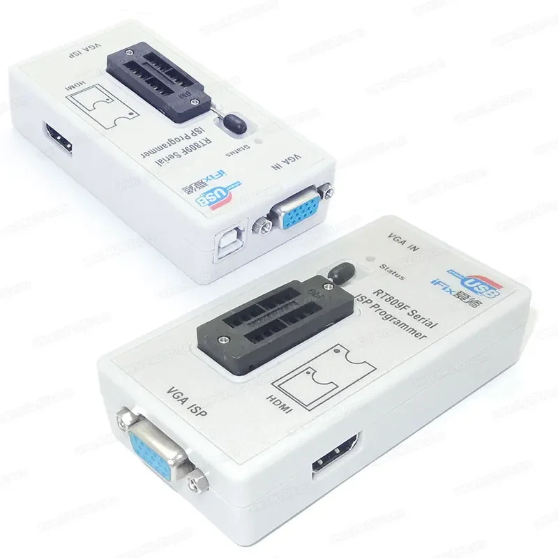 Фото Программатор USB RT809F 2025-2026: Комплект для программирования микросхем 24-25-93, высокоскоростной программатор RT809F №4