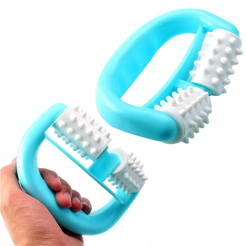 

1pc 3 Color D Type Fat Control Roller Massager Cellulite Leg Abdomen Legs Neck Buttocks Fast Anti Fatigue