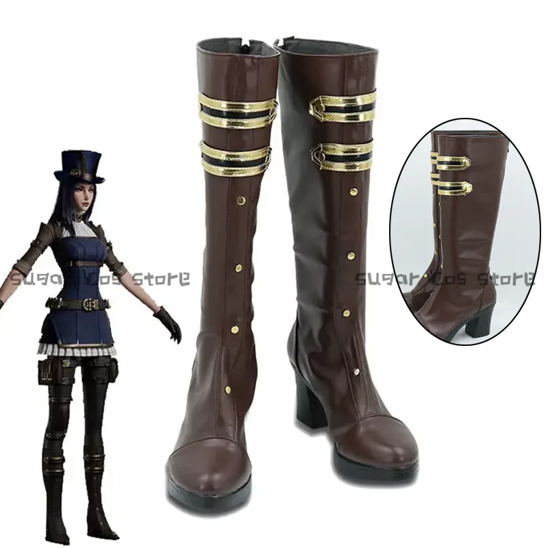 Обувь для косплея из искусственной кожи Хэллоуина