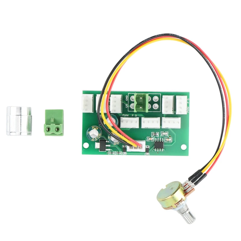 

Чехол для компьютера, 4-контактный контроллер скорости вентилятора для майнинга, 8-канальный вентилятор-концентратор PWM, мощный контроллер с...