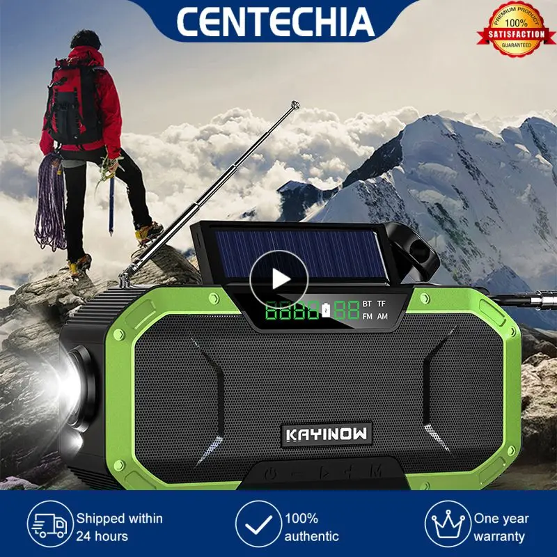 

Портативное ручное радио на солнечной батарее с Динамо-Питанием AM/FM/NOAA, 1/2/3 шт.