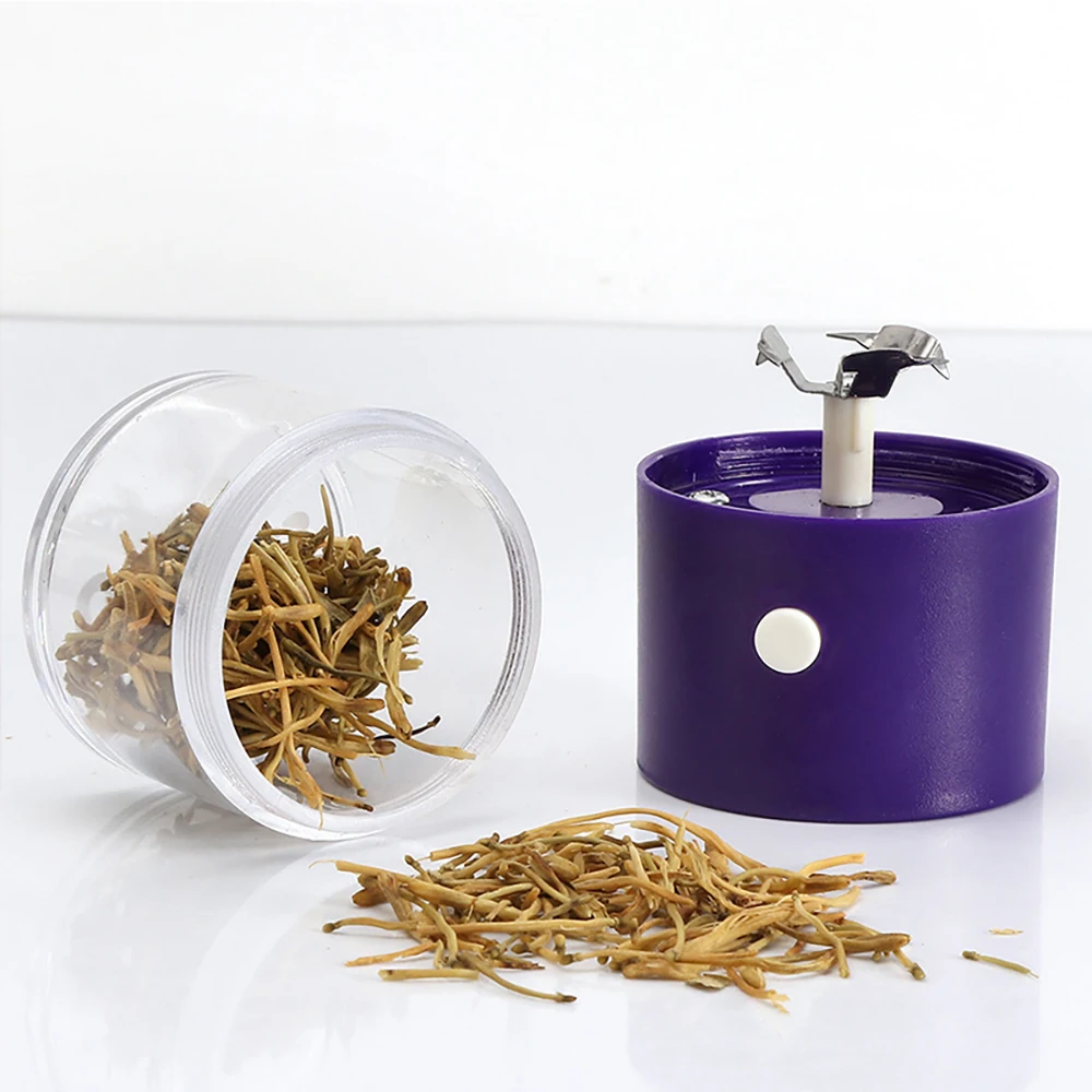 Портативное Мощное Зеркало С Зарядкой Через USB Дизайнерская Мельница Для Трав