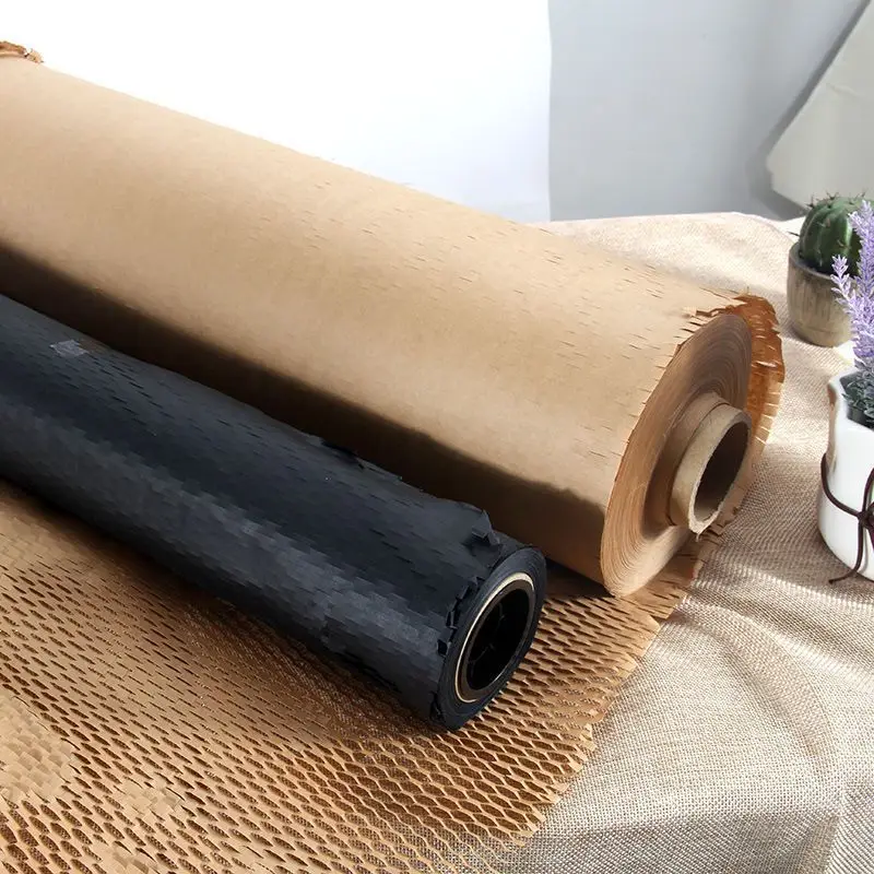 

Сотовая бумага, Крафтовая бумага, сотовая биоразлагаемая сотовая бумага для защиты окружающей среды, буферный упаковочный материал, цветочный букет, Подарочная обертка