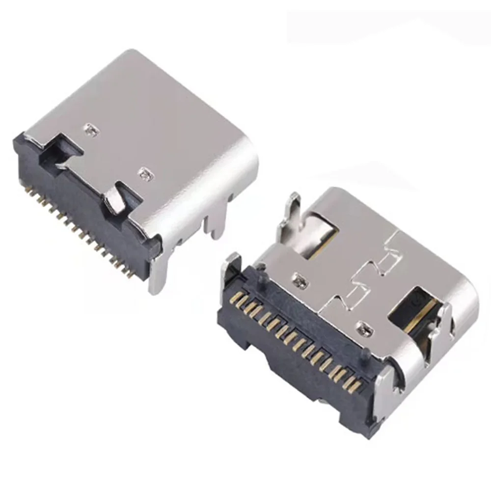 

50pcs Micro USB 3.1 SMD 16P type-c Female Connector Socket High Current Charging port Interface Power Plug Dock