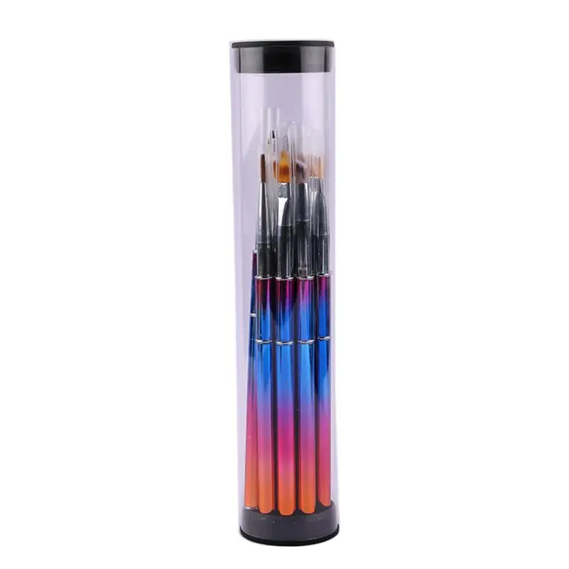 

Brush Phototherapy Tool Diy Design Nail Enhancement Flexible And Sturdy 7 Professional Nail Enhancements Not Easy To Shed Hair.