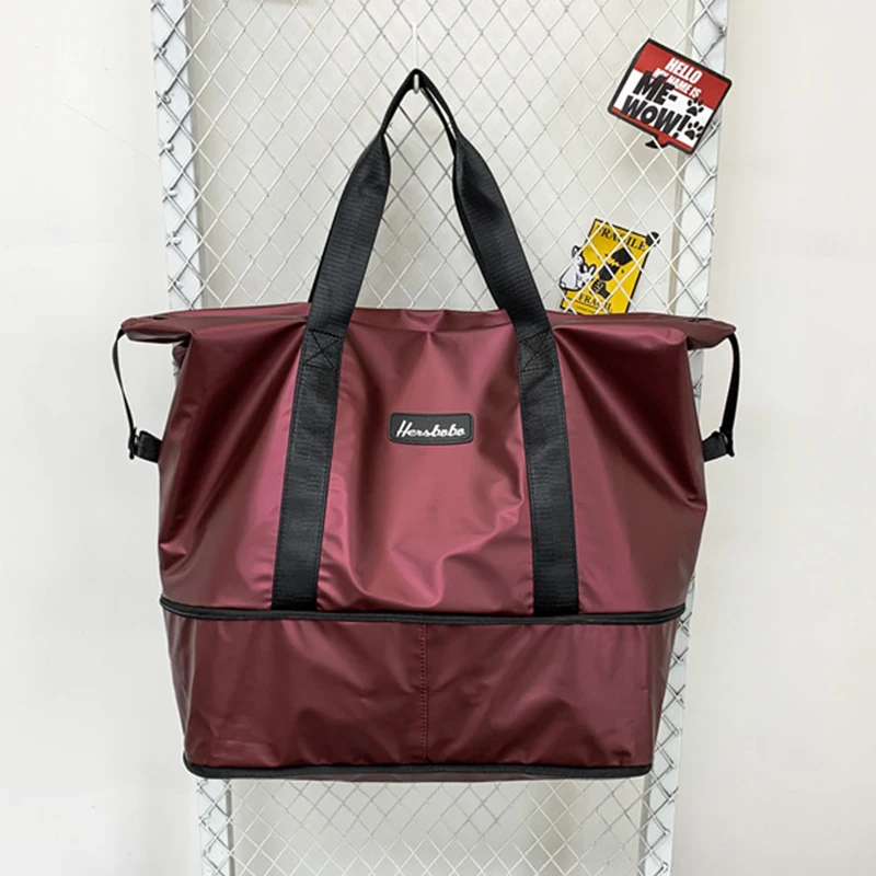 

New Multifunctional Outdoor Travel Bag Large-Capacity Storage Bag Portable Lightweight Dry And Wet Separation Sports Fitness Bag
