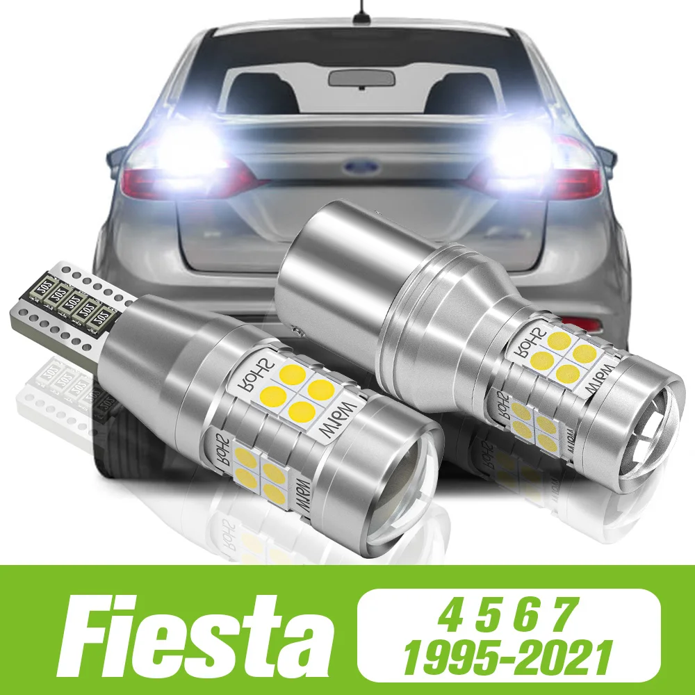 

2pcs For Ford Fiesta 4 5 6 7 1995-2021 LED Reverse Light Backup Lamp 2006 2009 2010 2011 2013 2014 2015 2016 2017 Accessories