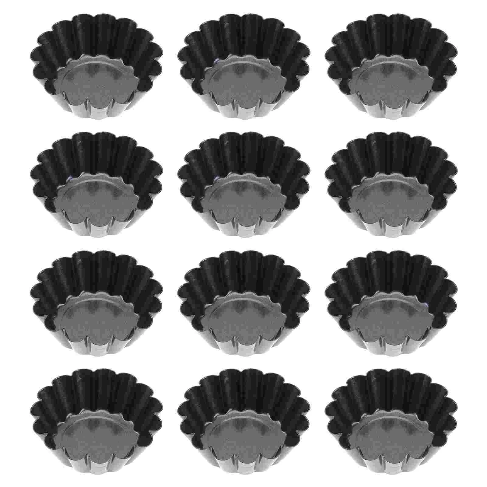 

Tart Pans Cup Molds Baking Mini Non Muffin Stick Pan Carbon Steel Egg Mold Tin Flower Cupcake Pie Tins Shell ：Minimetal Pudding