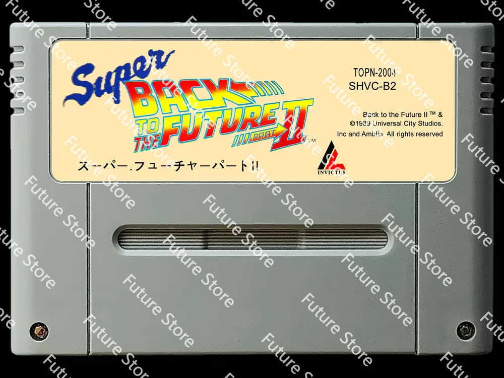 игральные карты: SUPER BACK TO THE FUTURE часть 2 (японская версия NTSC!!) (art.: 3920d2ceddc62) - 3920d2ceddc62