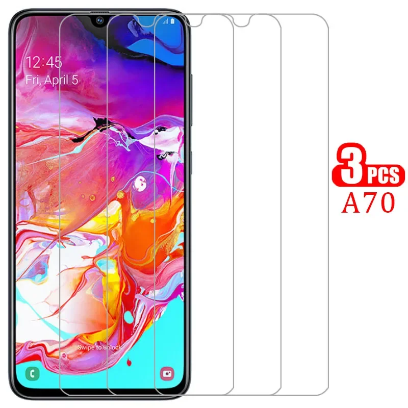 Защитное закаленное стекло для samsung a70 Защита экрана galaxy a 70 70a 6 7 пленка samsun samsumg
