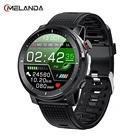 Смарт-часы MELANDA MD15 мужские с сенсорным экраном, пульсометром и защитой класса IP68