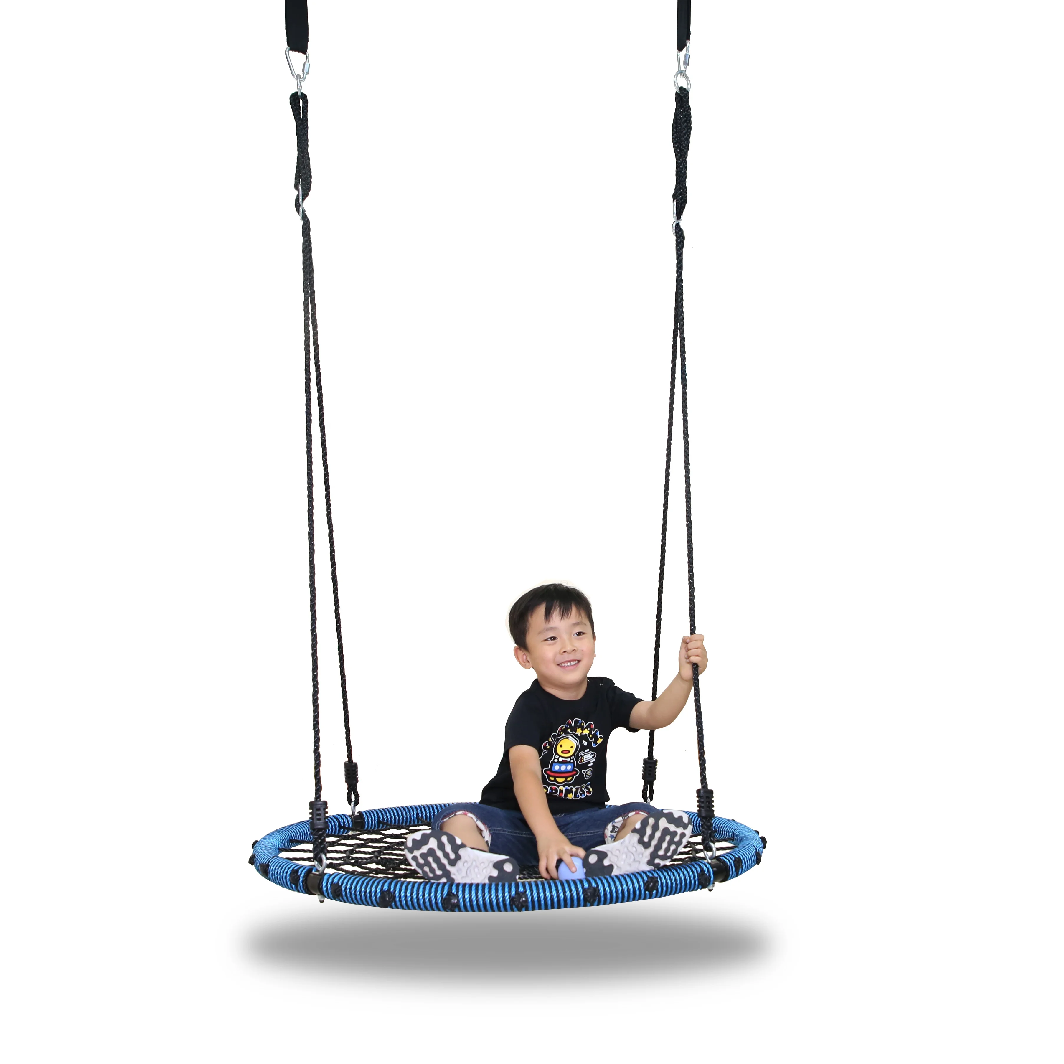 40Inches Outdoor Round Saucer Rope Nest Swing For Kids