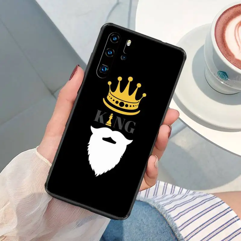 Корона король королева Лев Мягкий чехол для сотового телефона XiaoMi RedMi Note 11 10 9 8 6 Pro