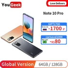 Смартфон Xiaomi Redmi Note 10 Pro, Snapdragon 732G, 120 Гц, AMOLED дисплей, 33 Вт, быстрая зарядка