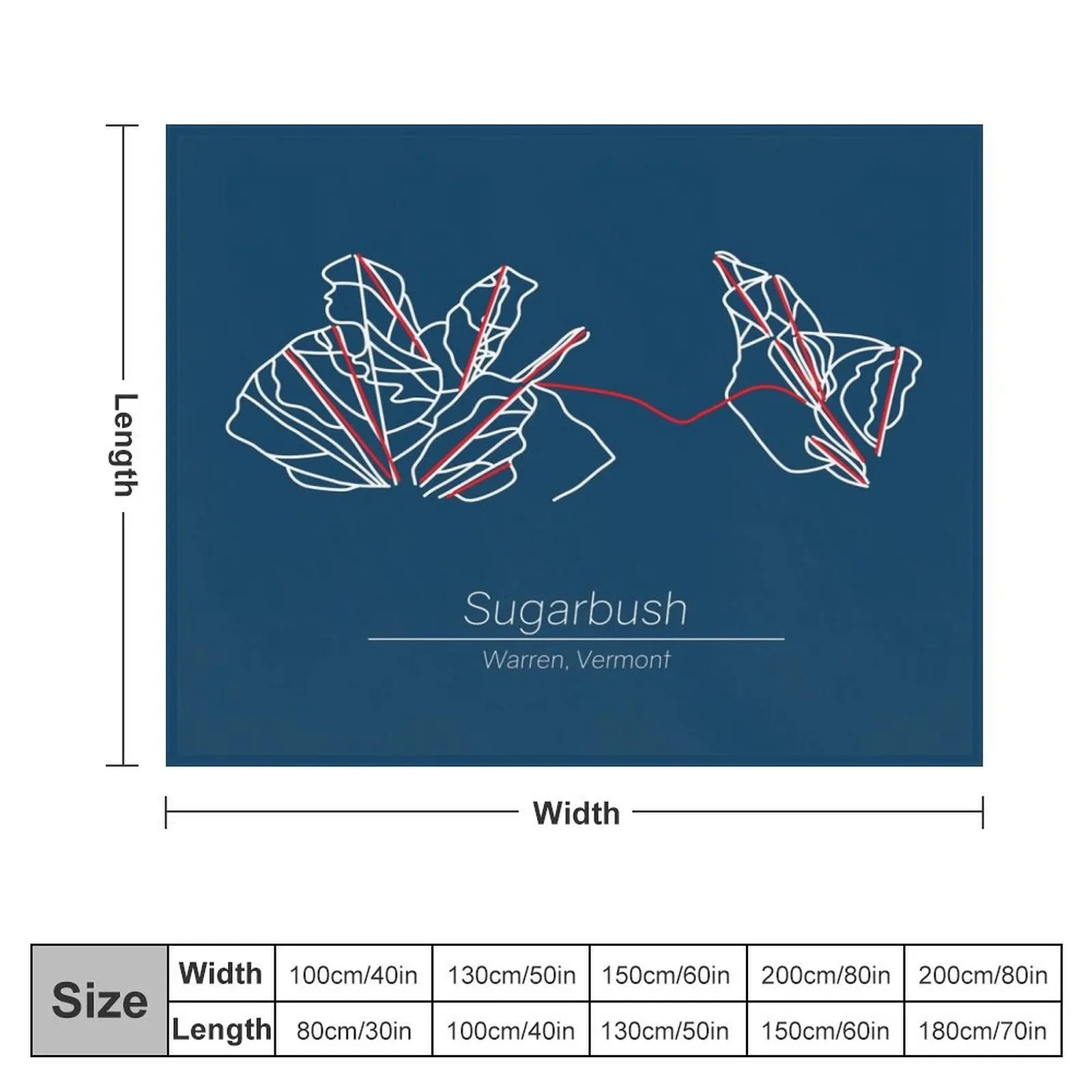 Покрывало Sugarbush для дивана на Хэллоуин