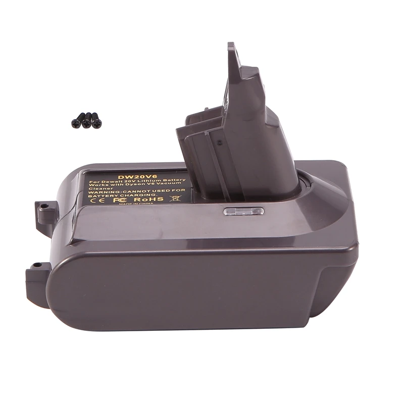 

Battery Adapter For Dewalt 20V Lithium Battery Convert To For Dyson Battery SV03 SV04 SV09 DC62