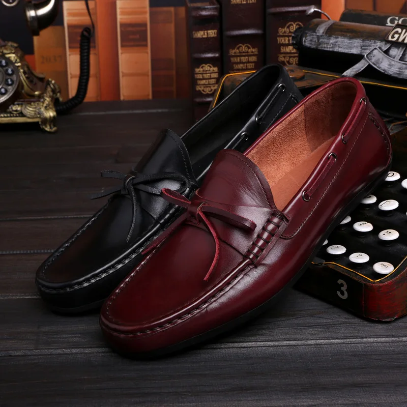 

Мужские кожаные туфли, Роскошные Мокасины, обувь для мужчин